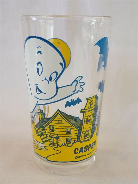 Vintage Casper Harvey Cartoons Pepsi Collectors Glass G349 1988666139