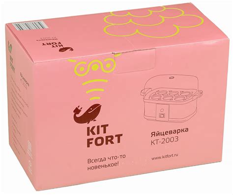Обзор яйцеварки Kitfort KT-2003 с функцией приготовления на пару́