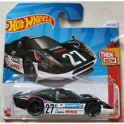 Store Minh Chung Toy Model Car Hot Wheels Basic 2024 N Case 67 Ford GT40 Mk IV Short Card