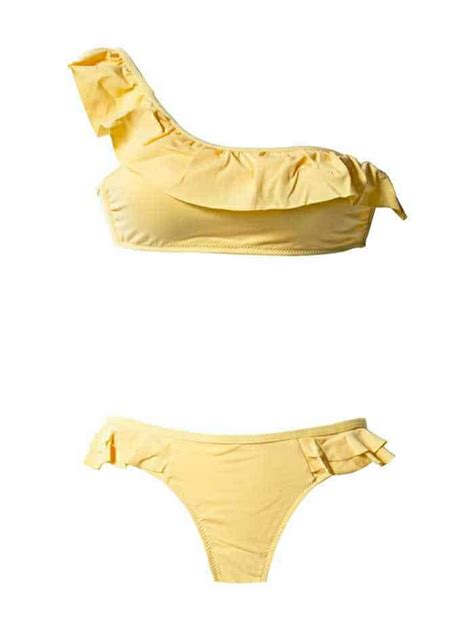 Bikini Volante Asimétrico The Nook Store