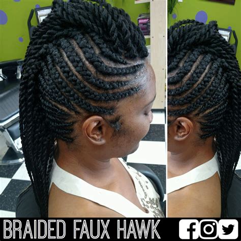 Pin on Cornrows | Braided mohawk hairstyles, Girls braids, Mohawk braid