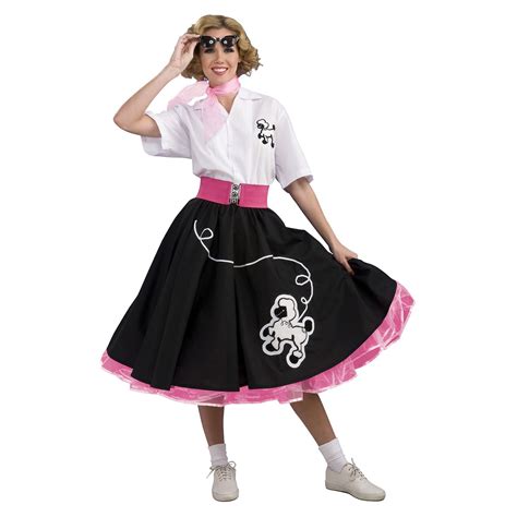 Black S Poodle Skirt Walmart