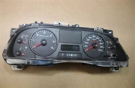 Ford F Superduty Instrument Gauge Cluster Mileage Odometer