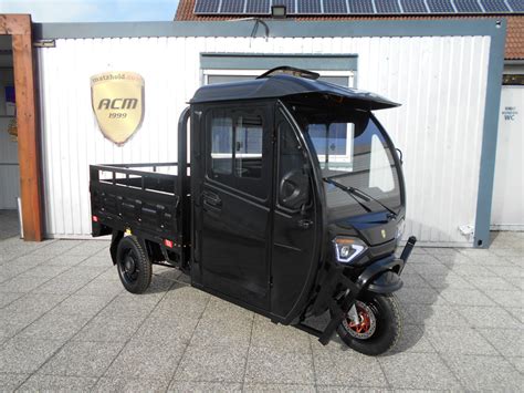 E Tuk Tuk Elektro Transportrad Lastenrad Kabine Pritsche EUR 3 995