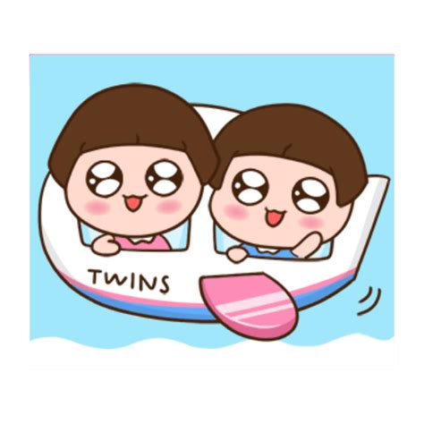 Sticker Maker Twin Sisters