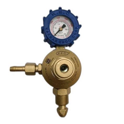 Kec Single Gauge Oxygen Regulator 0 10 Lpm At Rs 1499 In New Delhi Id 26447787497