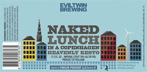 Evil Twin To Offer You A Naked Lunch Beer Street Journal