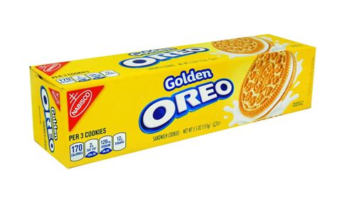 Nabisco Golden Oreo Sandwich Cookies 5 5Oz 1 Count Walmart