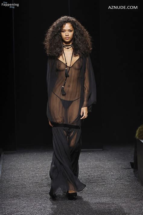 Unknown Sexy Models Show Off Their Hot Tits At Nina Ricci Fashion Show Runway In Paris Aznude