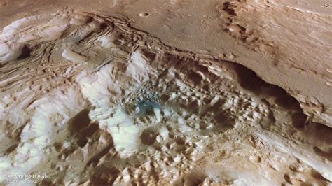 ESA Creating Chaos Craters And Collapse On Mars