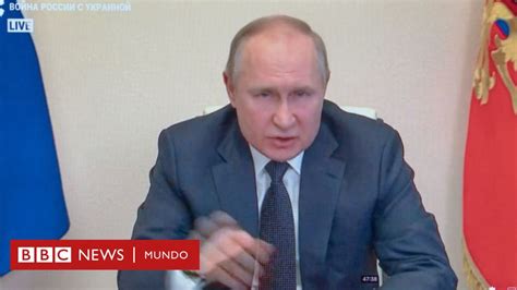 Rusia Y Ucrania El Amenazante Mensaje De Putin Contra La Escoria Y