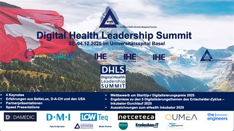 2025 Digital Health Leadership Summit | Entscheiderfabrik