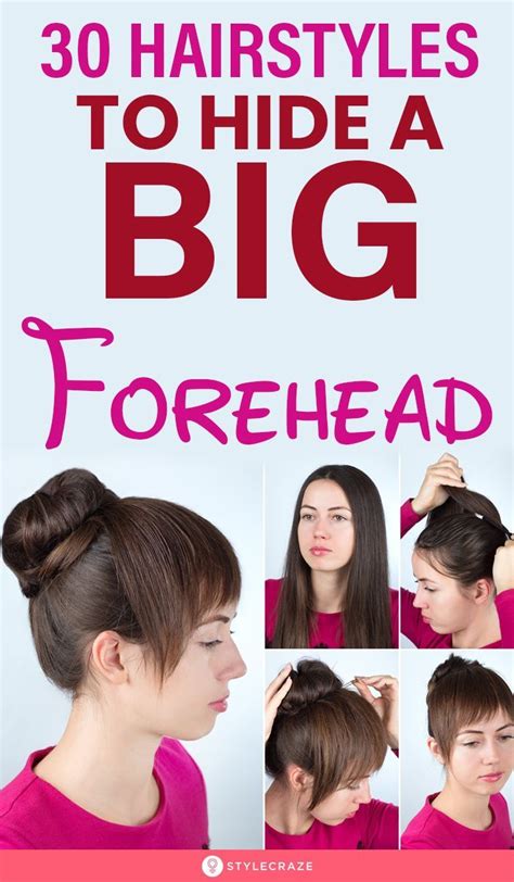 30 Awesome Hairstyles To Hide Or Cover Up Big Foreheads Artofit