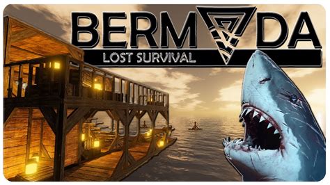 STRANDED DEEP Meets RAFT Building A Sea Base Bermuda Lost Survival