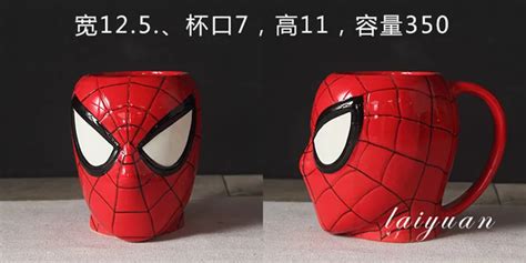 Новинка года, модные керамические кружки с супергероем, Железным ...