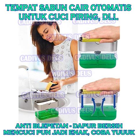 Jual Tempat Sabun Cair Cuci Piring Soap Pump Dispenser Wadah Sabun