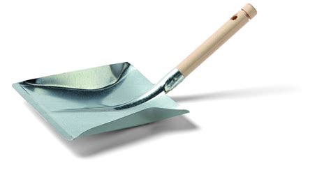 Совок из оцинкованного металла с деревянной ручкой, 22,5 х 22 см Scoop ...