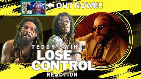 Teddy Swims Lose Control Live Reaction Youtube