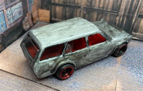 Datsun Bluebird Station Wagon Hot Wheels Custom Car Real Etsy