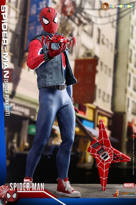 Hot Toys VGM Marvel S Spider Man Th Scale Spider Man Spider Punk Suit Collectible