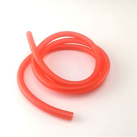 Бензошланг (шланг топливный) красный PVC, внут. диам 4 мм., внешний 8 ...