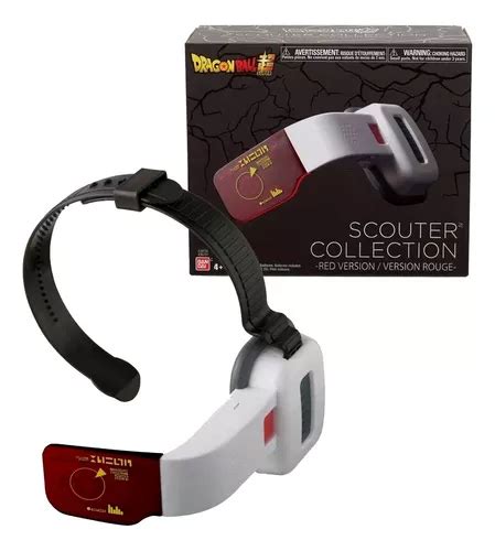 Scouter Rastreador Rojo Dragon Ball Bandai Original Toei Envío gratis