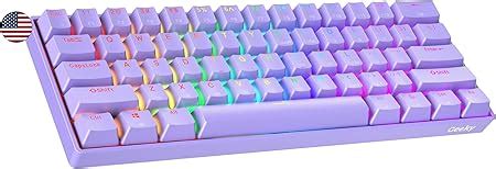 Amazon Geeky Gk Hot Swappable Mechanical Gaming Keyboard Keys Multi Color Rgb