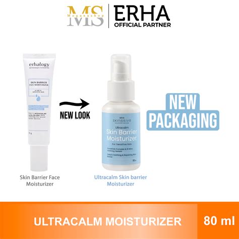 ERHA SKINSITIVE ULTRACALM SKIN BARRIER MOISTURIZER PELEMBAB WAJAH