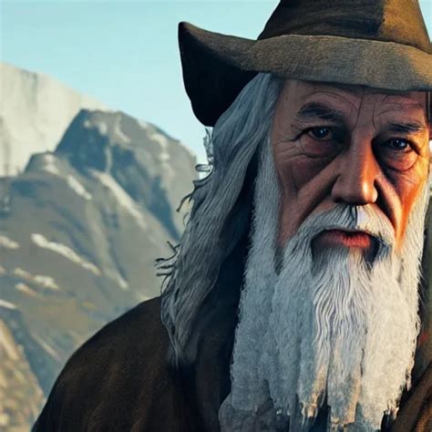 Gandalf In GTA 5 Cover Art By Stephen Bliss Boxart Stable