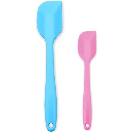 Silicone Spatula Set Pcs Heat Resistant Rubber Spatula For Non Stick