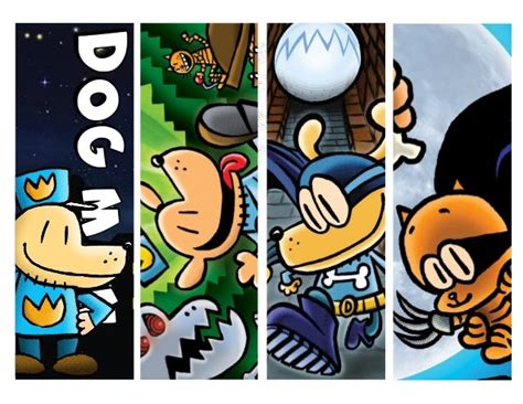 Dog Man Bookmark Printable Printable Word Searches
