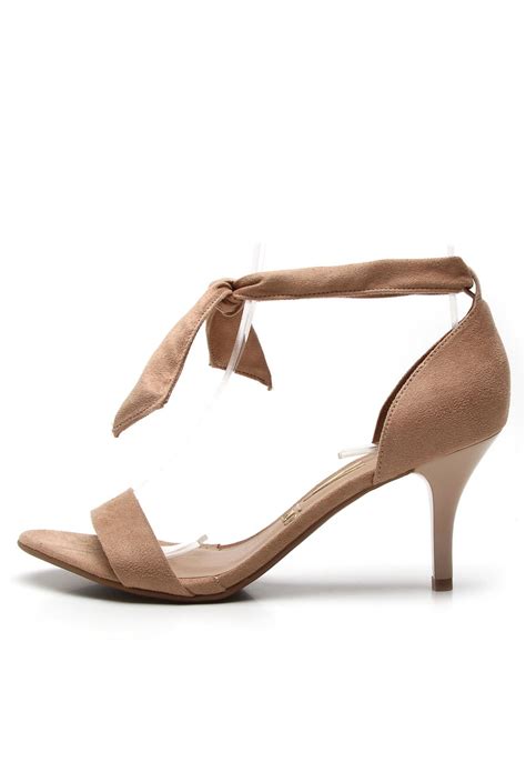 Sand Lia Vizzano N Nude Compre Agora Dafiti Brasil