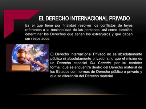 Derecho Internacional Privado Ppt Descarga Gratuita