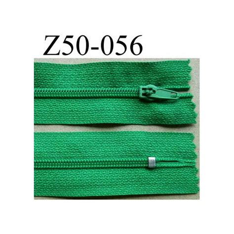 Fermeture Clair Longueur Cm Couleur Vert Non S Parable Largeur