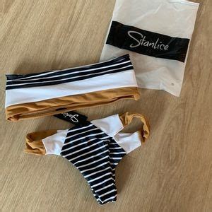 Stanlice Swim Stanlice Striped Bikini Poshmark