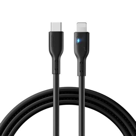 Joyroom USB C Till Lightning Kabel 20W 1 2m Svart Teknikdelar Se