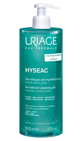 Gel nettoyant purifiant I Hyséac Gel Nettoyant - Uriage | Uriage