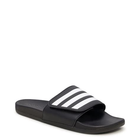 Adidas Mens Adilette Comfort Adjustable Slide Sandal The Shoe Company