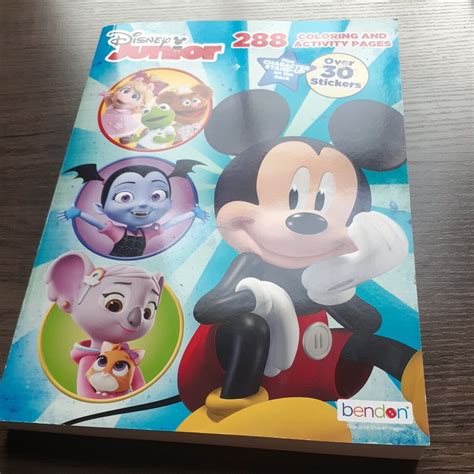 Disney Junior Coloring And Activity Book 288 Pages Priority Ship NEW EBay