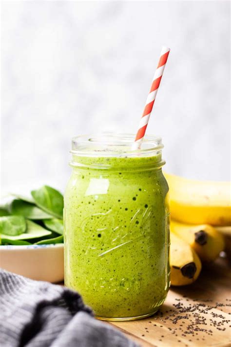 Pineapple Spinach Green Smoothie Veronikas Kitchen