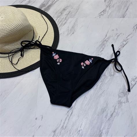 Topshop Swim New Topshop Tie Side Swim Bikini Bottoms Poshmark