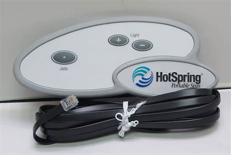 Hot Spring Spas Topside Control Panel Auxiliary Hot Springs Button