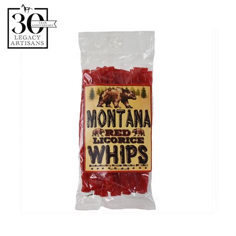 Montana Red Licorice Whips By Huckleberry People Montana T Corral