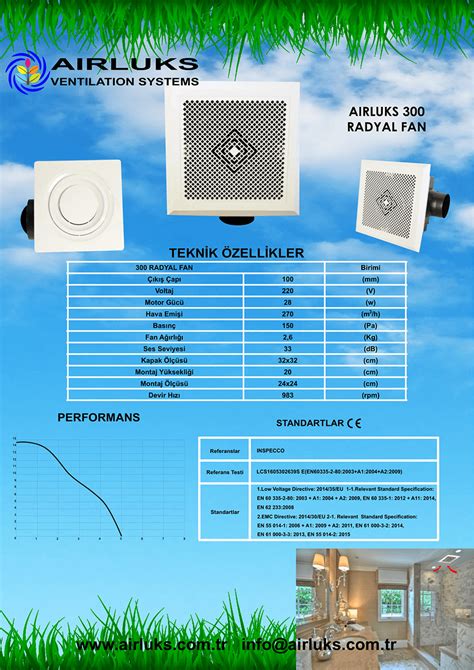 Airluks Radyal Fan Airluks Vetilation Systems