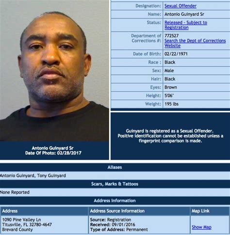 Registered Sex Offenders In Titusville Must Register With Sheriffs Office Space Coast Daily