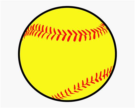 Clip Art Softball Scalable Vector Graphics Baseball - Softball Clipart , Free Transparent ...