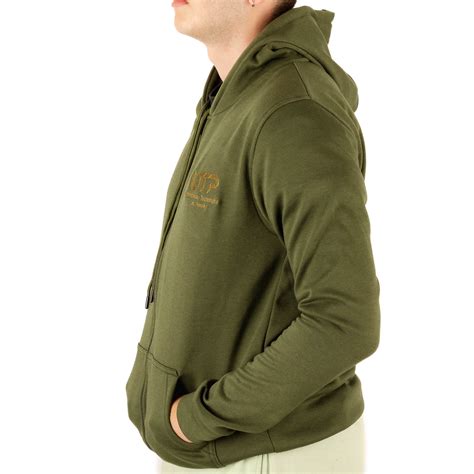 Buzo Monarca Verde Militar, con Capota y Cierre-Unisex – Tienda UTP