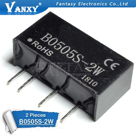 2pcs B0505S 2W DIP 4 DC DC B0505S 2W SIP 4 B0505S 2WR2|Integrated ...