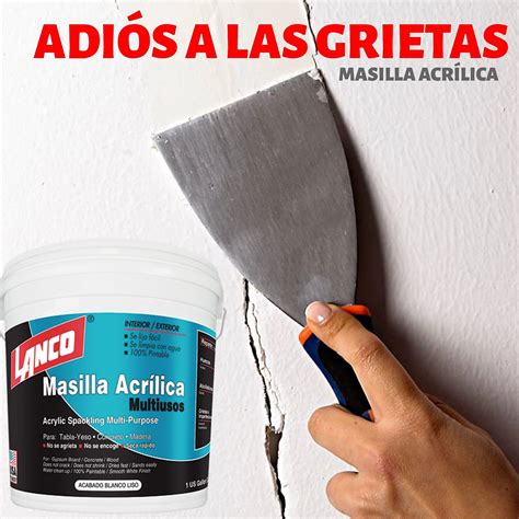 Comprar Masilla Lanco Color Blanco Multiusos 8oz Walmart Costa Rica