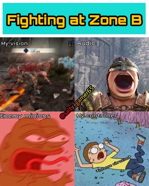 Fighting At Zone B Is A Cluster Fuck R Forhonormemes